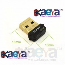 OkaeYa Mini USBWireless Network Card, Wi-Fi Receiver 300Mbps, 2.4GHz, 802.11b/g/n USB 2.0 Wireless Mini Wi-Fi Network Adapter
